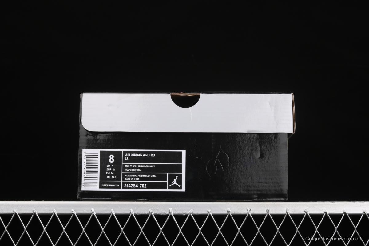 Air Jordan 4 Lightning Yellow Battery 314254-702