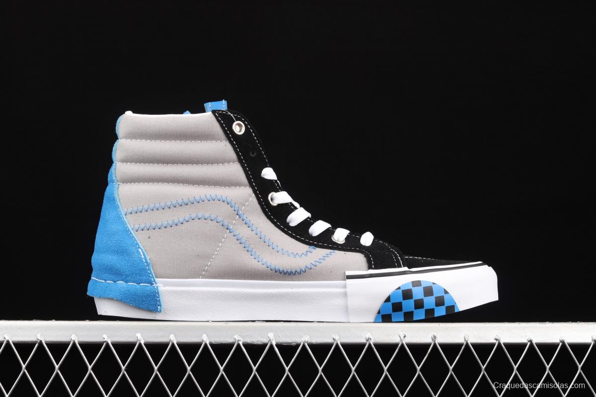 Vans SK8-Hi Reissue Ca Vance deconstructs and splices VN0A3WM15FC of high-top vulcanized shoes