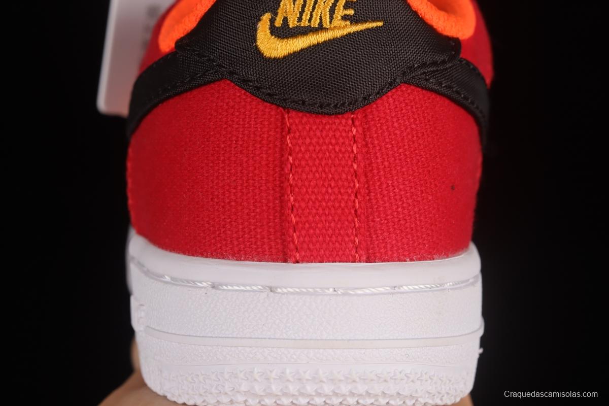 NIKE Air Force 1'07 TD New Year Tiger Canvas Size Kids DQ5072-601