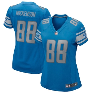 Women's T.J. Hockenson Blue Player Limited Team Jersey