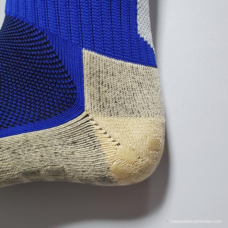 2022 Blue Long Top Non-Slip SOCKS#0091