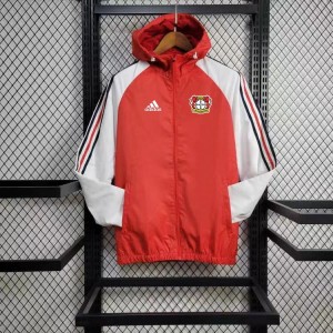 24/25 Bayer 04 Leverkusen Red Windbreaker