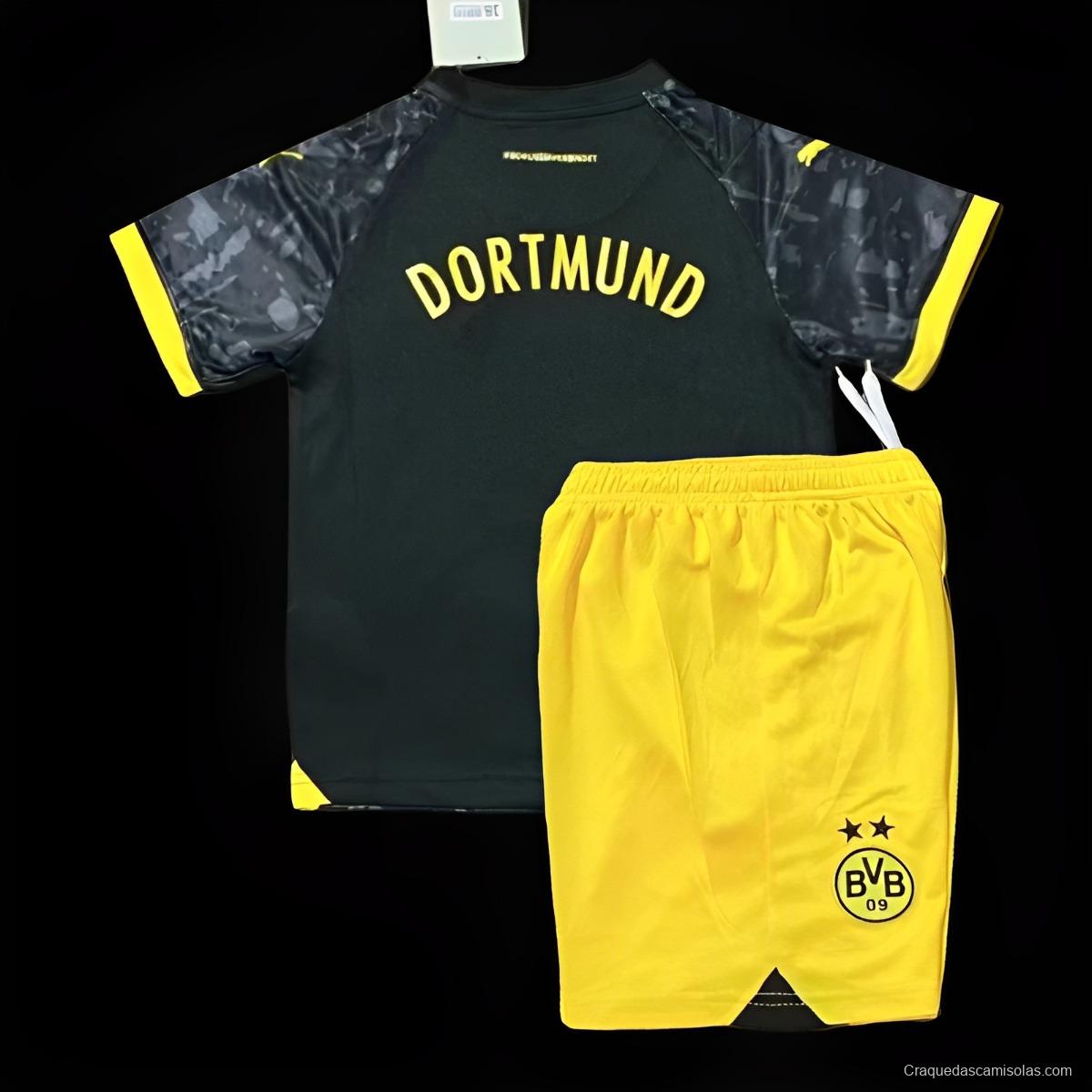 23/24 Kids Borussia Dortmund Away Jersey