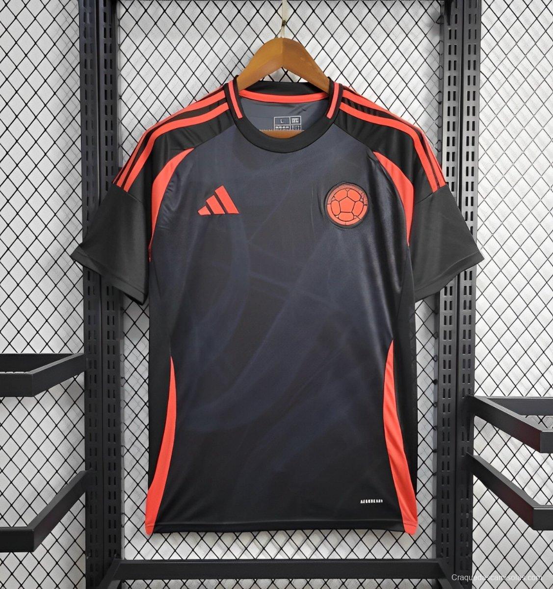 2024 Colombia Away Black Jersey