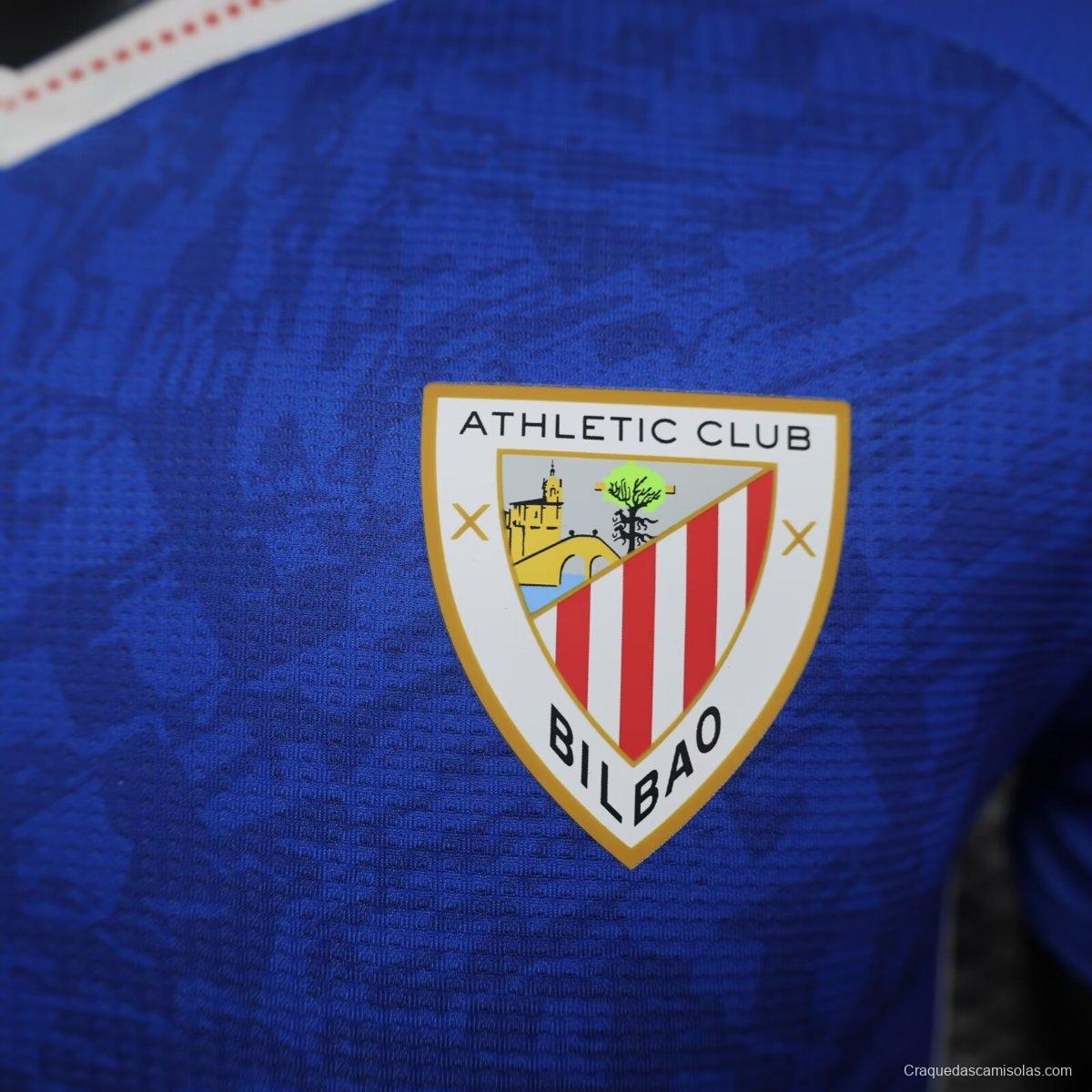 Player Version Athletic Bilbao Away Blue Jersey