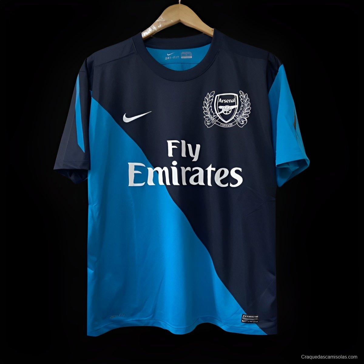 Retro 11/12 Arsenal Away Blue Jersey